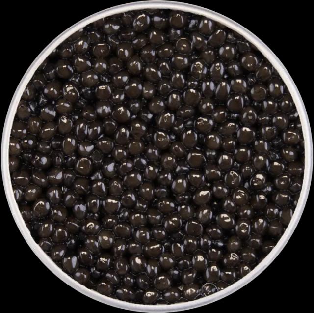 Packshot de boîte de caviar Osciètre Supreme